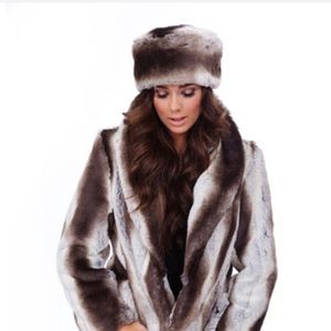 Faux fur hat by Imposter.